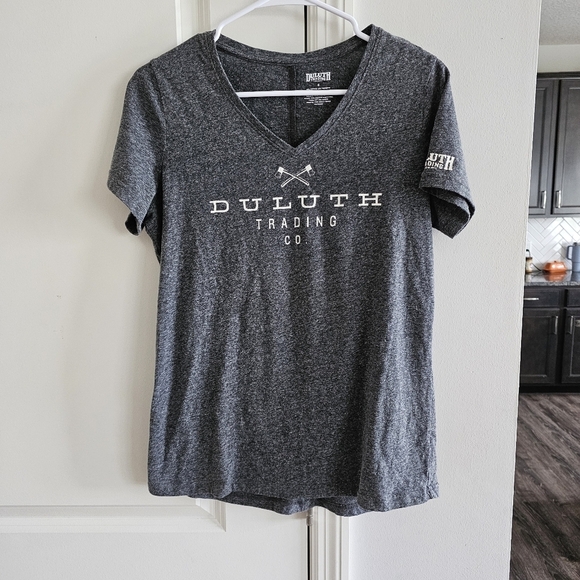 Duluth Trading Company V- Neck Tee - Picture 1 of 3